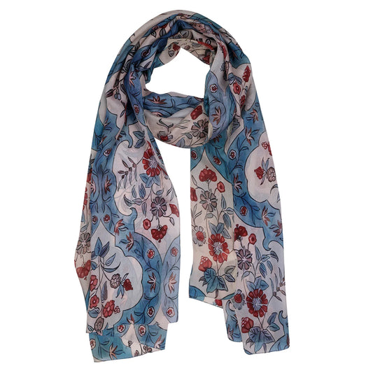 Wearable Art Silk Scarf