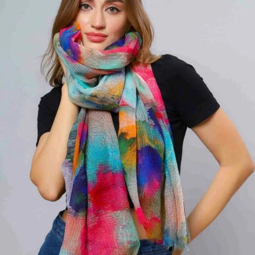 Merino Wool and Silk Scarf from Namaskar Australia.