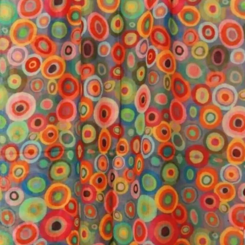 Namaskar merino wool and silk scarf for women