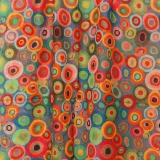 Namaskar merino wool and silk scarf for women