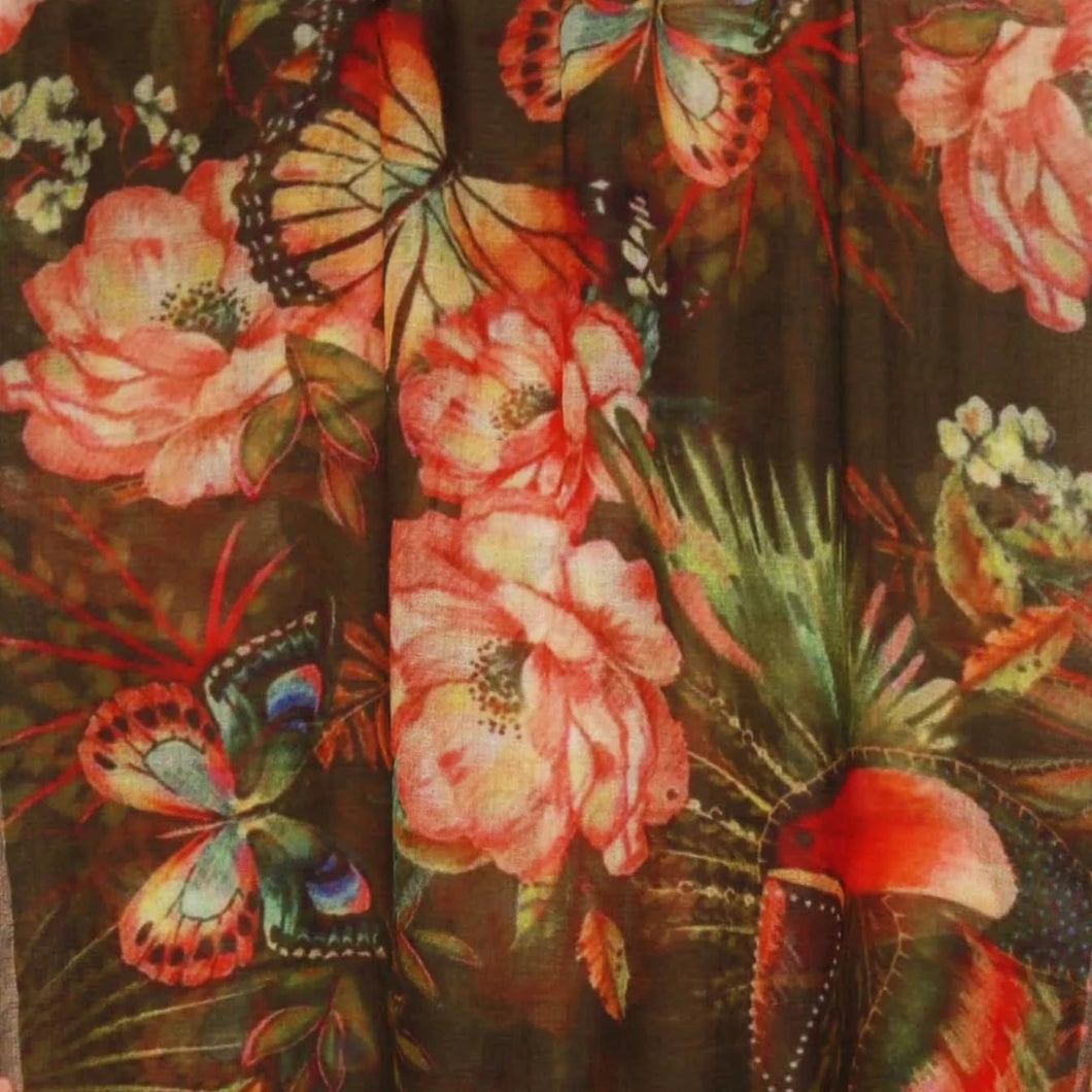 Namaskar Merino Wool and Silk Scarves 