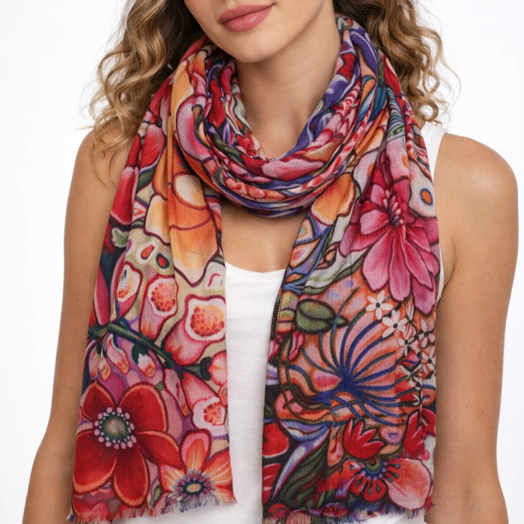 luxury women's scarves
