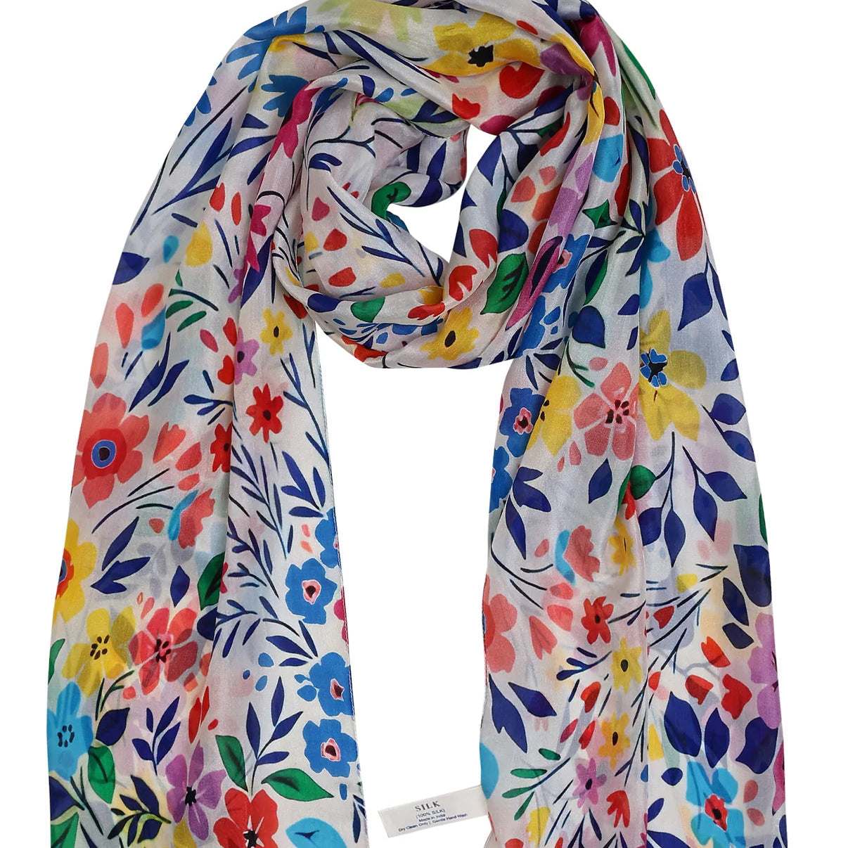 Wearable Art Silk Scarf