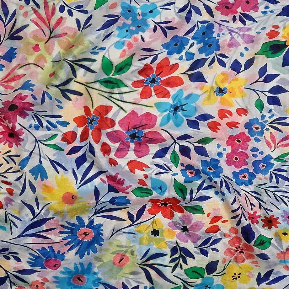 Wearable Art Silk Scarf