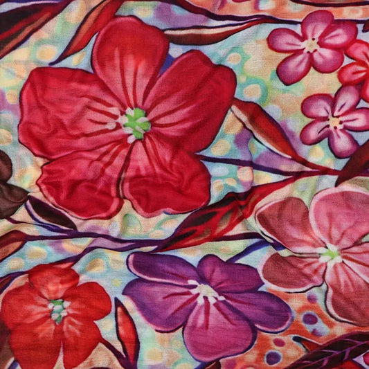 merino wool and silk scarf