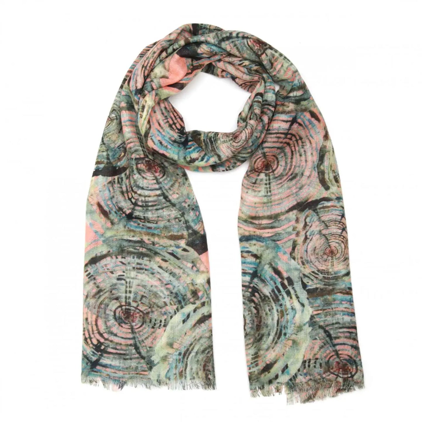 Merino Wool and silk scarf, lightweight and warm from Namaskar Australia.