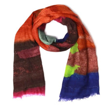 Namaskar Merino Wool and silk scarf