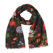 Namaskar Merino wool and silk scarf for women.