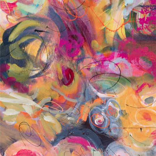 Merino wool and silk scarf.