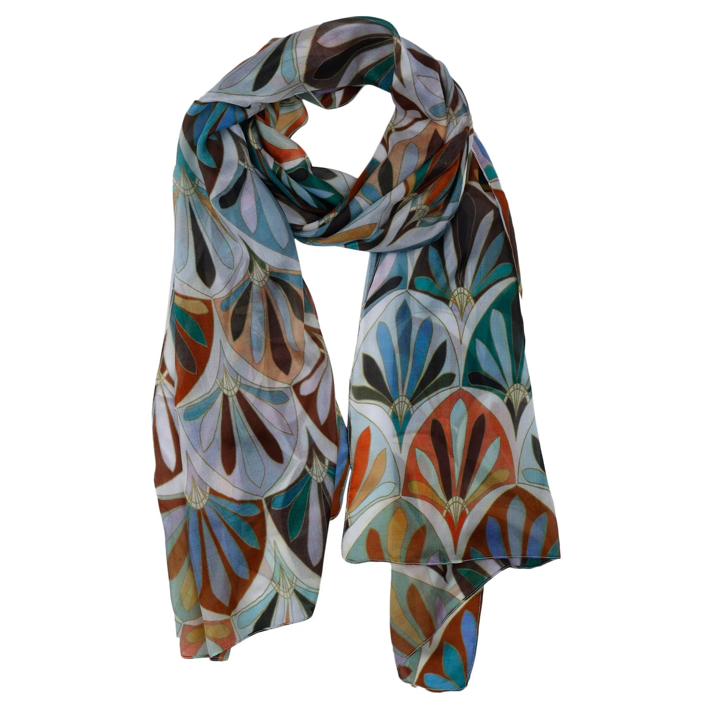 Wearable Art Silk Scarf