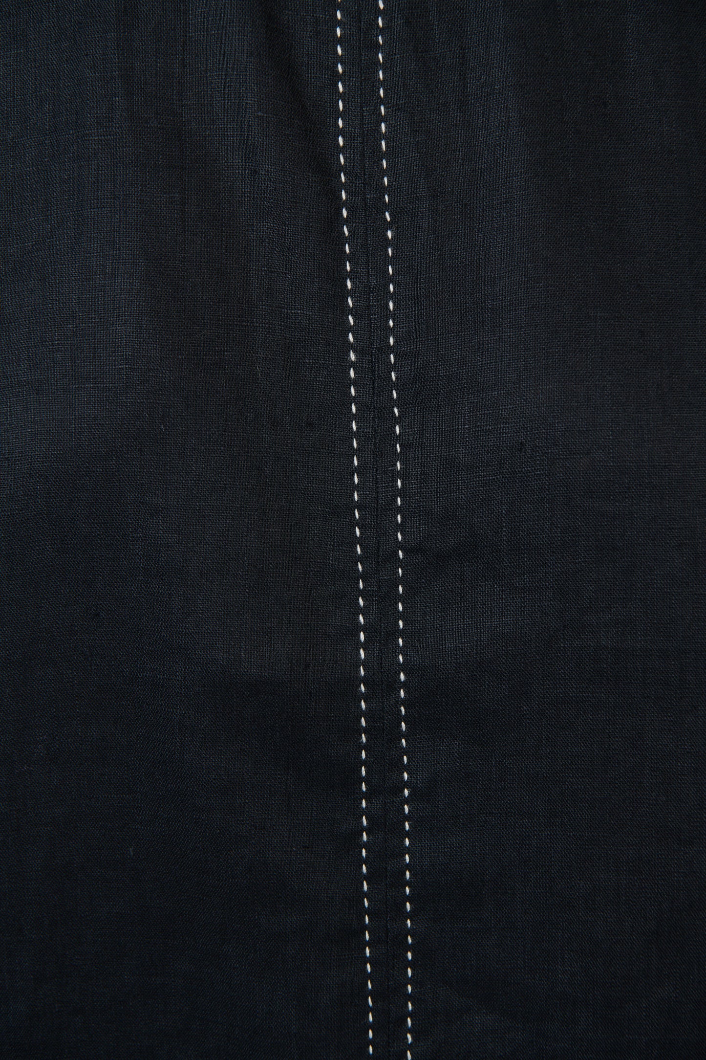 Naturals by O&J Linen stitching detail