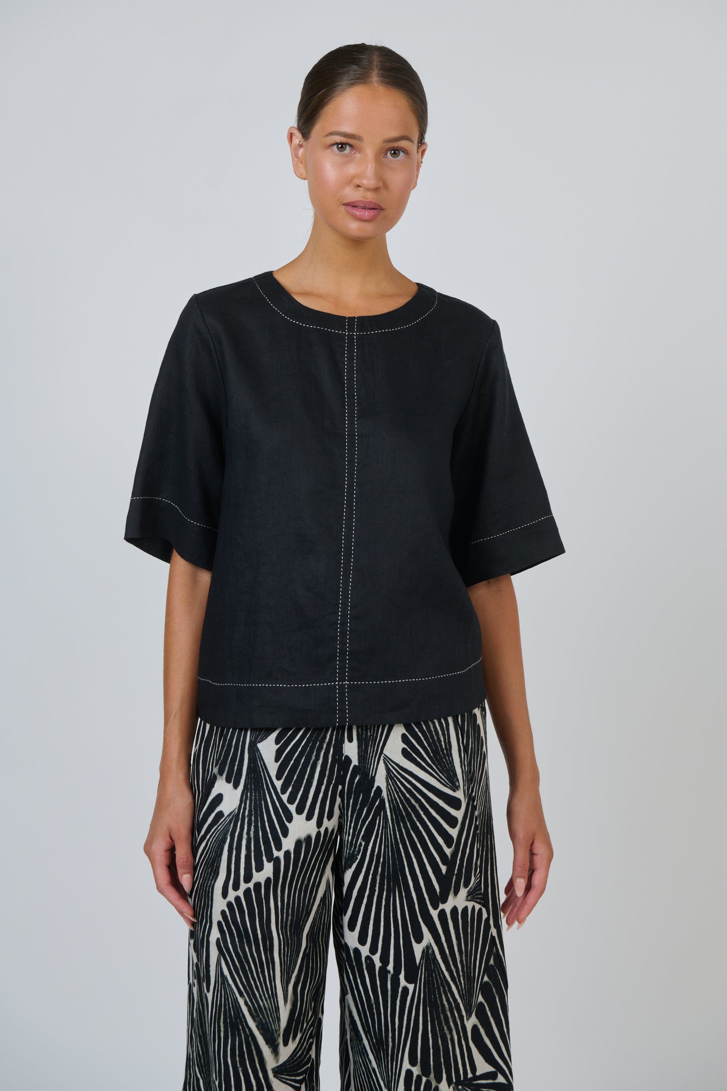 Naturals By O&J Linen TOp for women GA724A