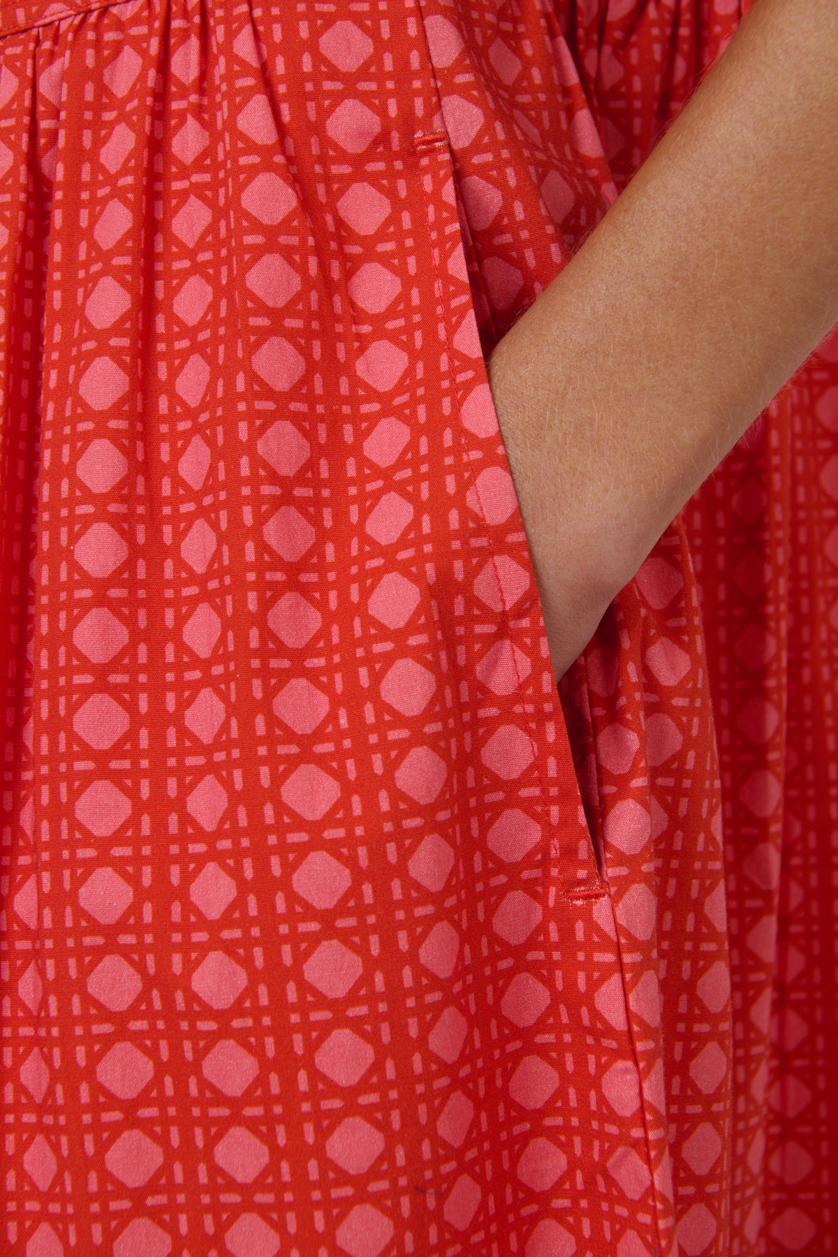 Naturals by O&J - Poplin Dress - Cannage