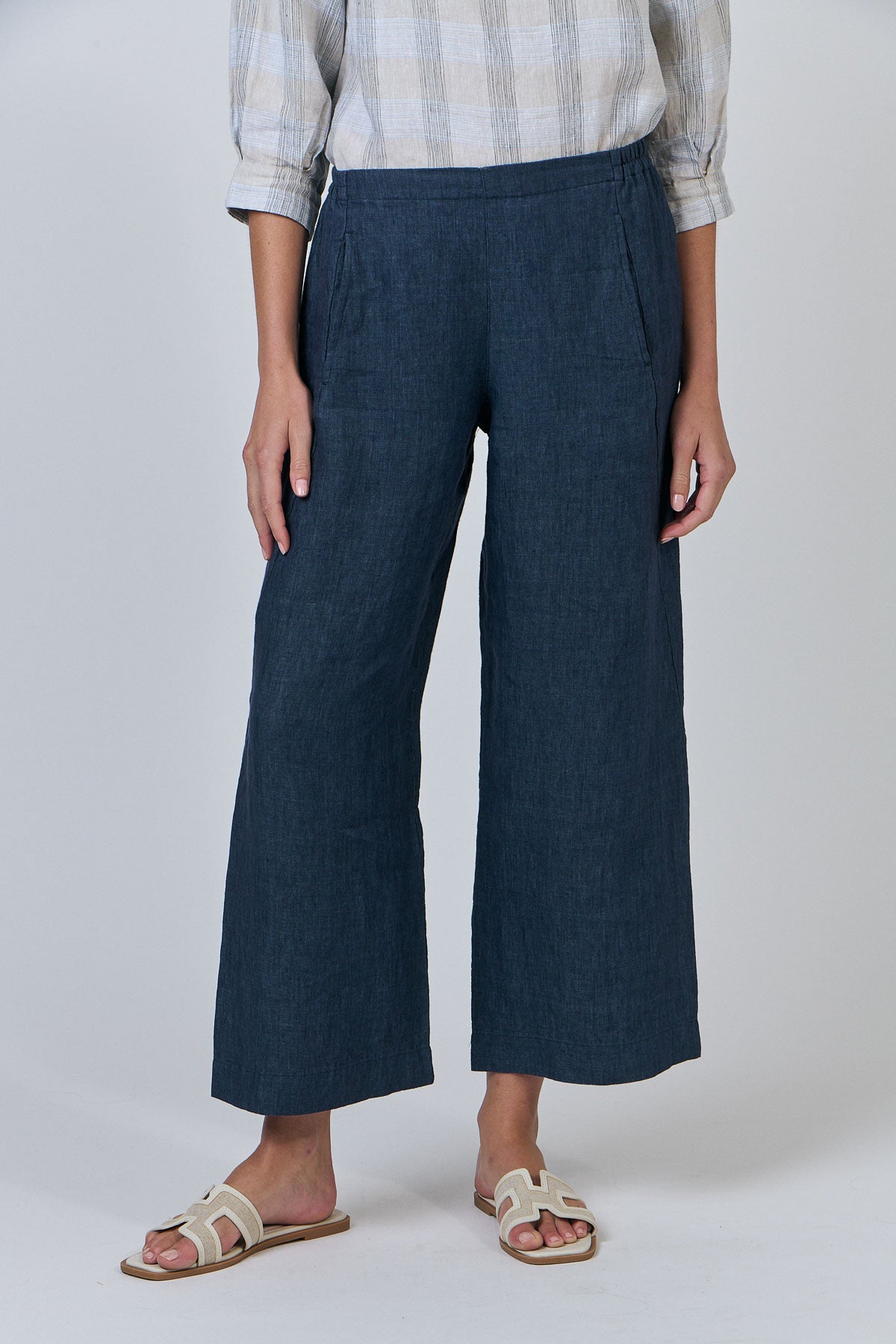 Linen Pants for women. Naturals by O&J. GA398