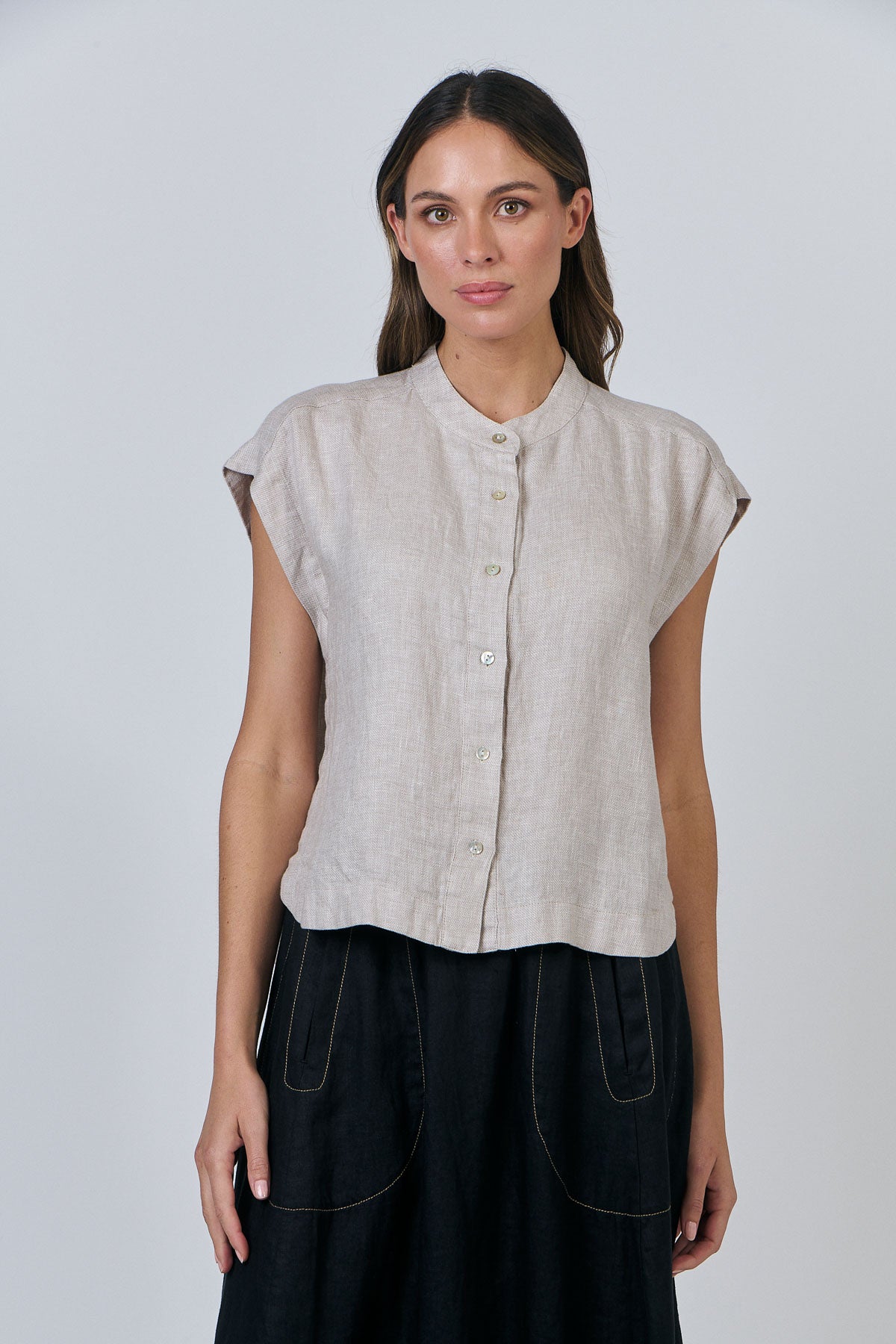 Naturals by O&J. All natural fibres. 100% linen top 