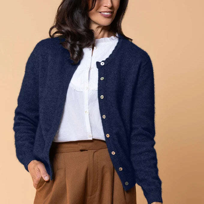 Possum women's cardigan in Navy