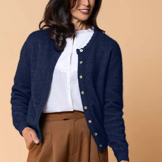 Possum women's cardigan in Navy