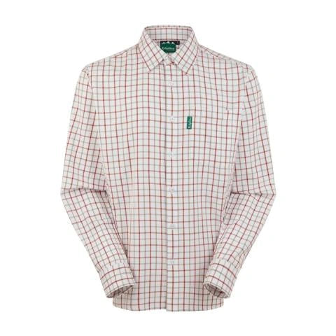 Men's Quality 100% Cotton Work Shirt - Russet