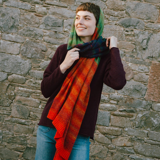 Eribe Treeline Wrap in Bellarose.