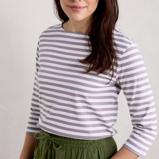 SEASALT's Sailor Top in Mini Cornish Grape Thistle