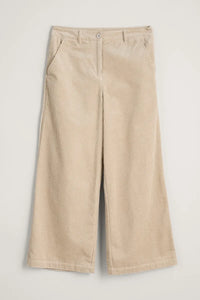 SEASALT's Asphodel Trousers in Birch, corded pants flat lay