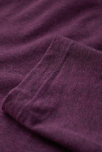 SEASALT's Landing Top Grape, close up of fabric