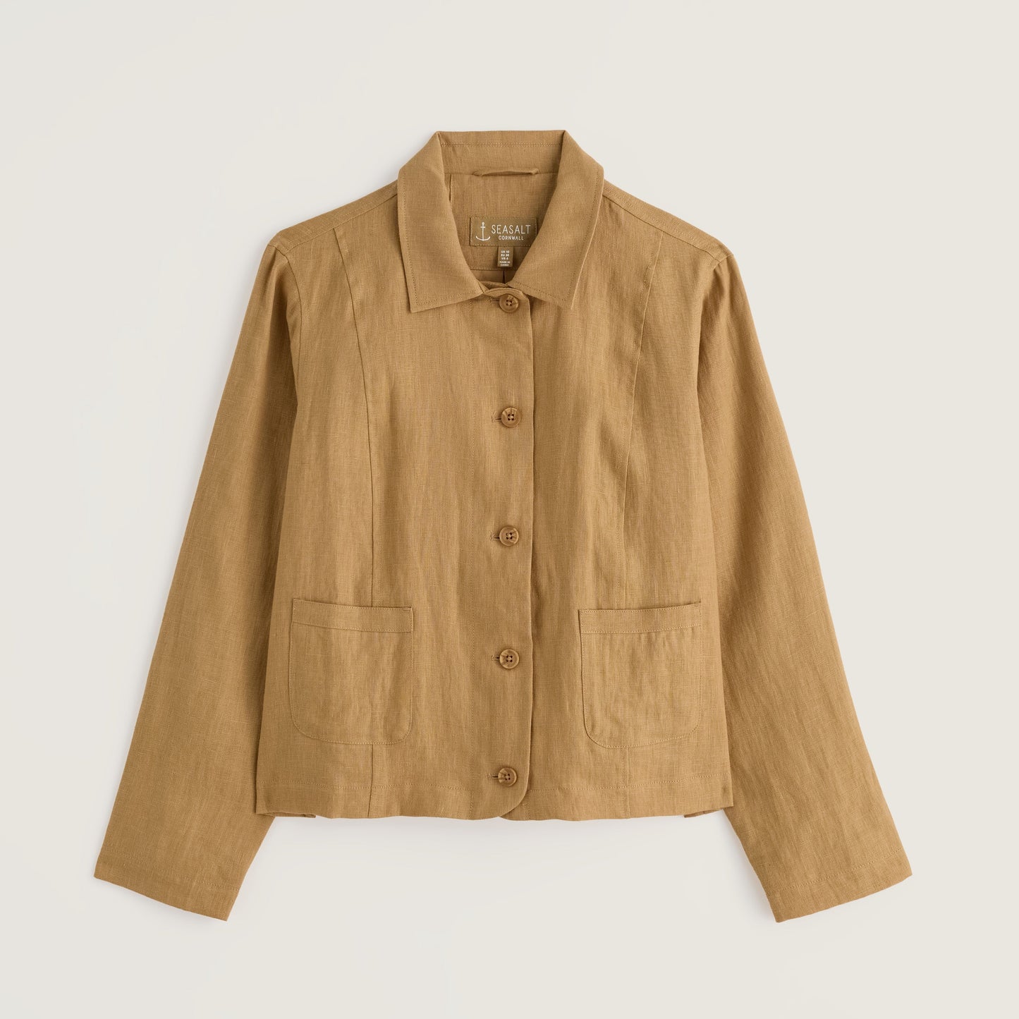 Seasalt Arame Jacket in Dark Sienna