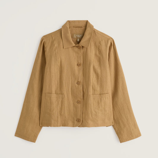 Seasalt Arame Jacket in Dark Sienna