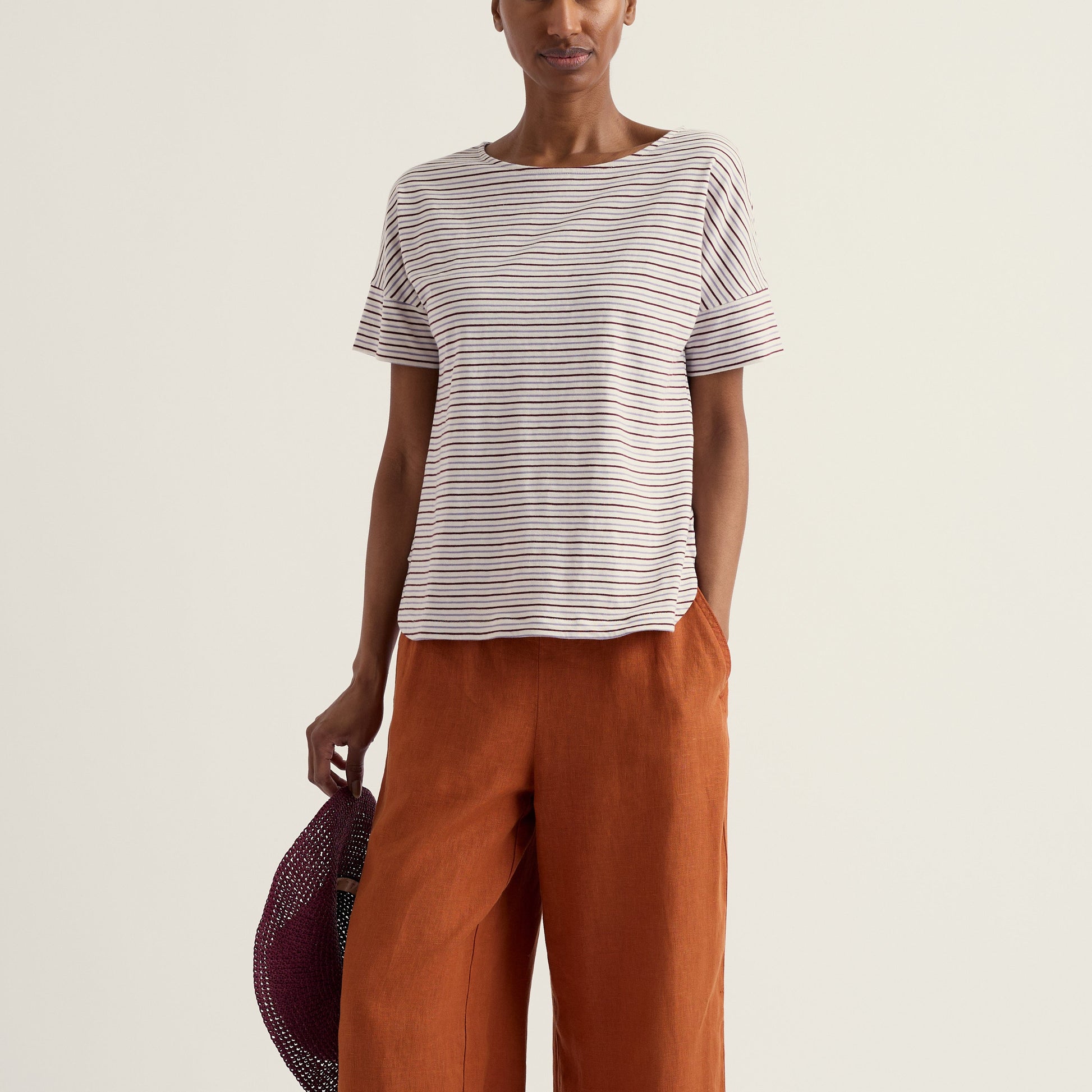 Seasalt striped t-shirt for women