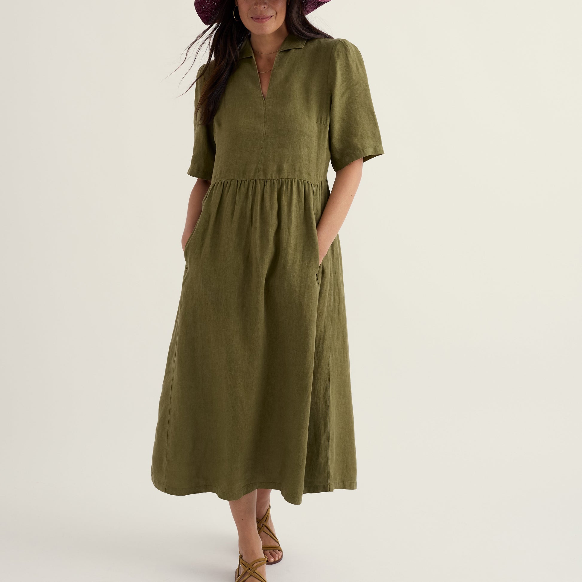 Seasalt Fen Violet Dress in Creek