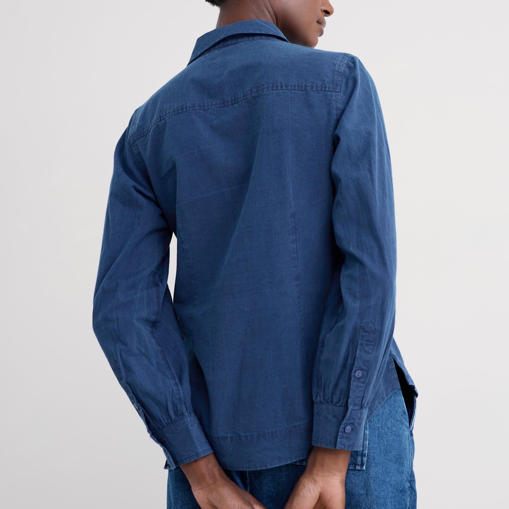 Seasalt women's cotton shirt in blue