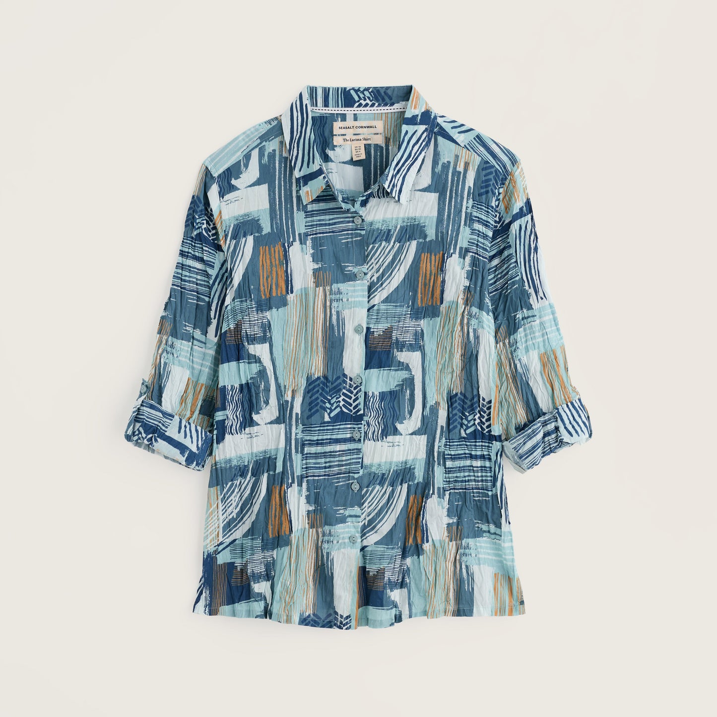 Seasalt Larissa Cotton shirt on blues