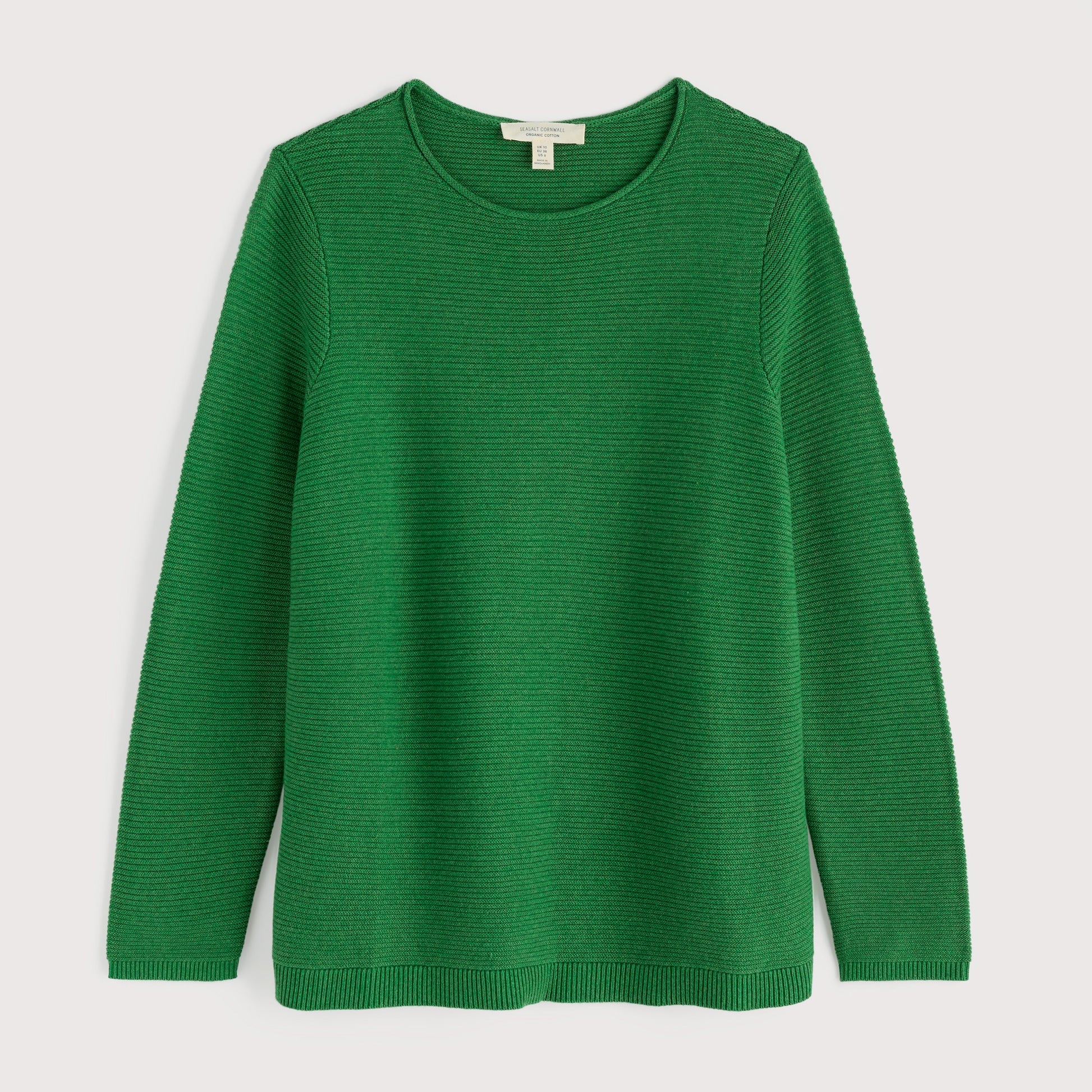 Seasalt Organic cotton jumper in green