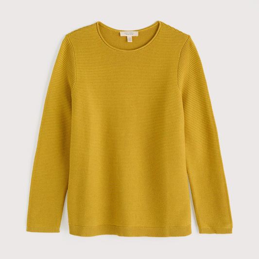 Seasalt Clothing women's cotton jumper n yellow