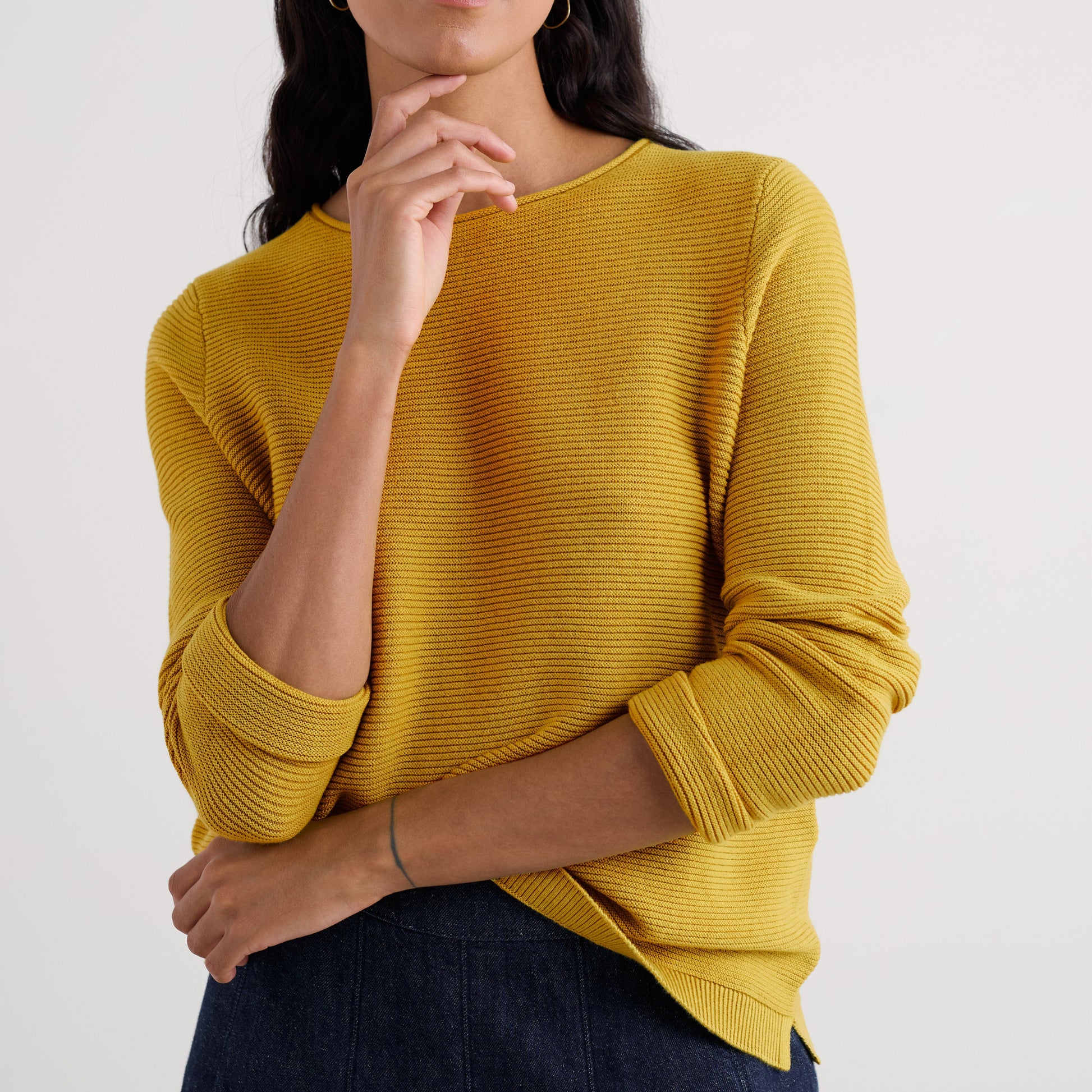 Seasalt Makers Jumper in Siskin