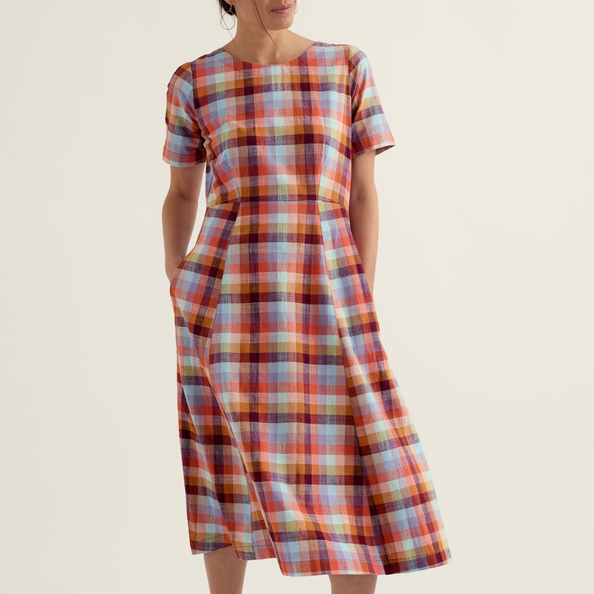Seasalt Cornwall 100% Cotton Dress Multi Coloured