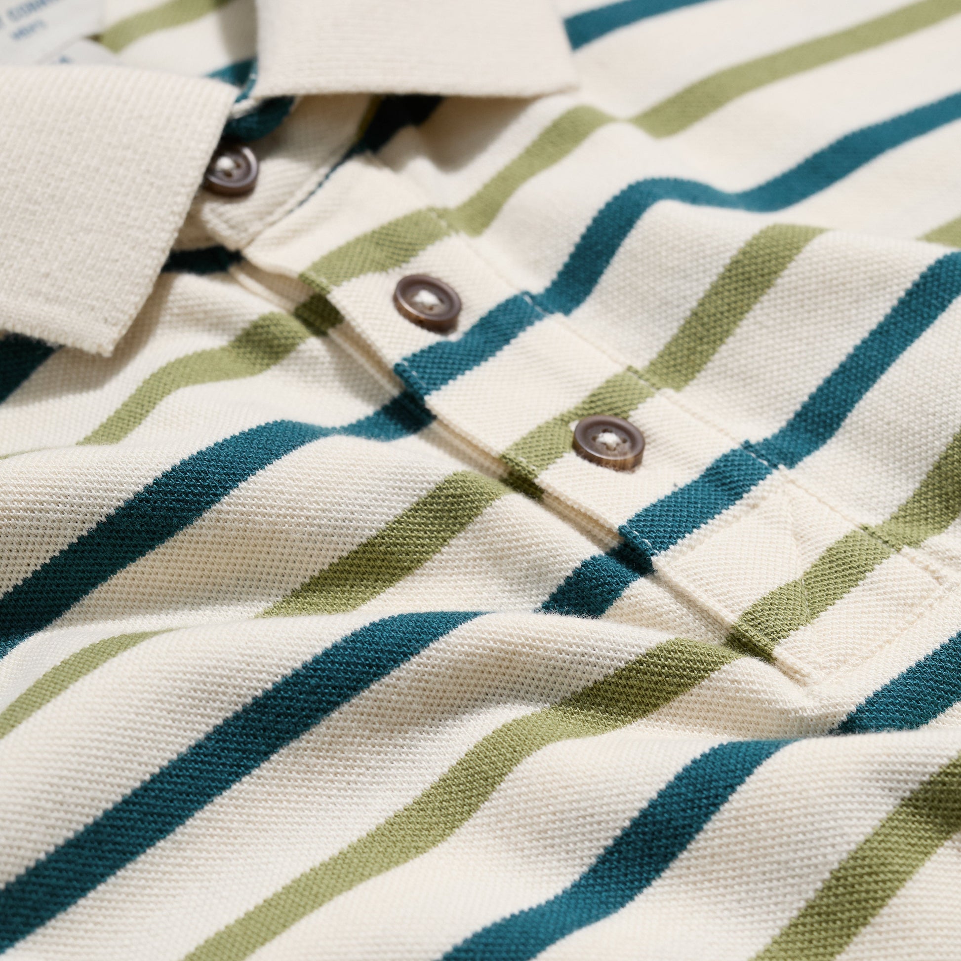 Seasalt Polo Organic Cotton Stripes