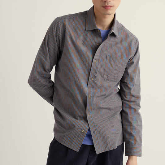 Seasalt men's shirt Bayan in Bluebell