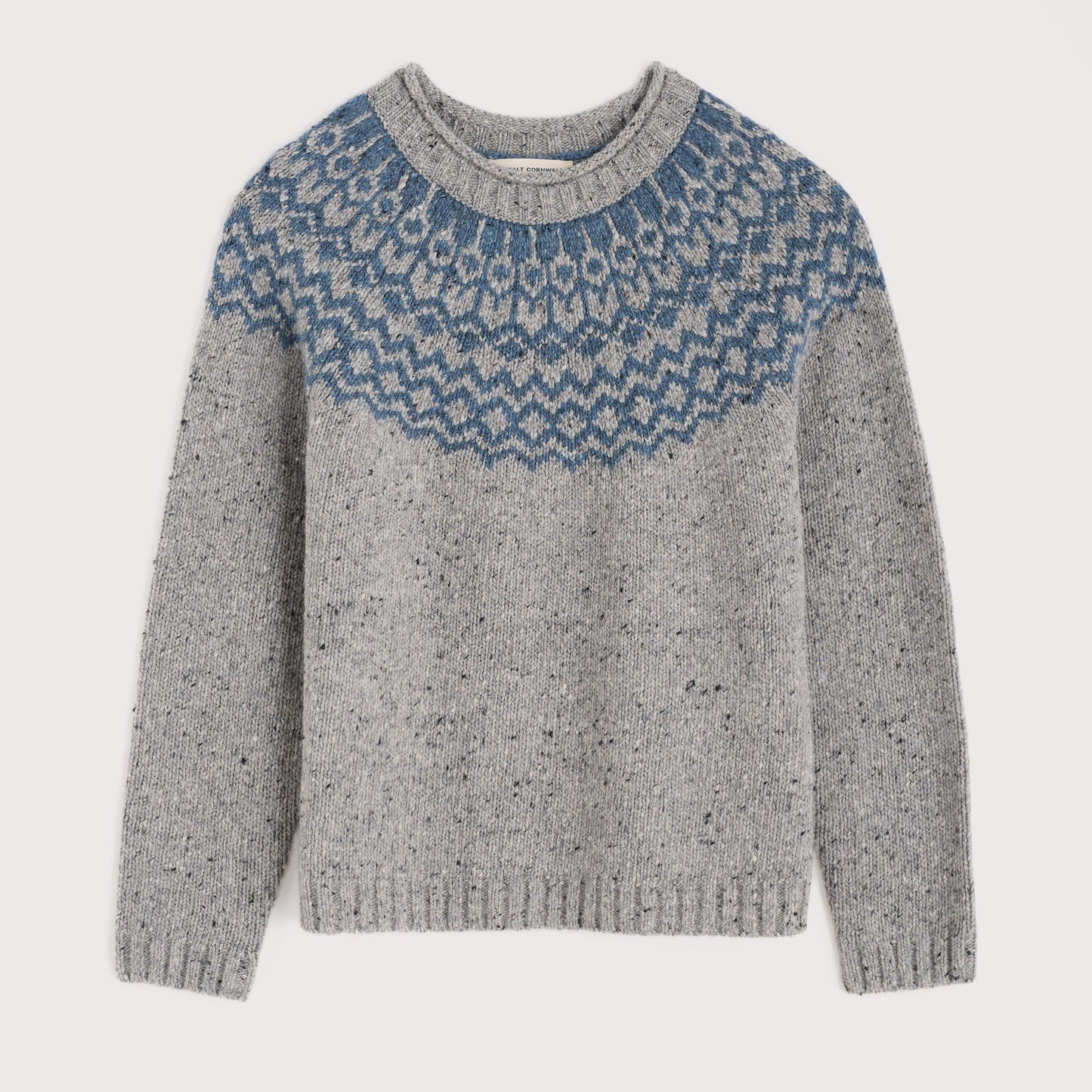 Seasalt Chunky Merino jumper with fairisle pattern. Quality knitwear