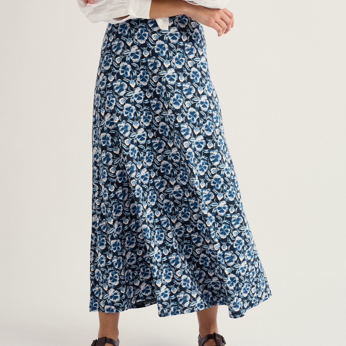 Seasalt Cornwall Ankle Length Cotton Skirt