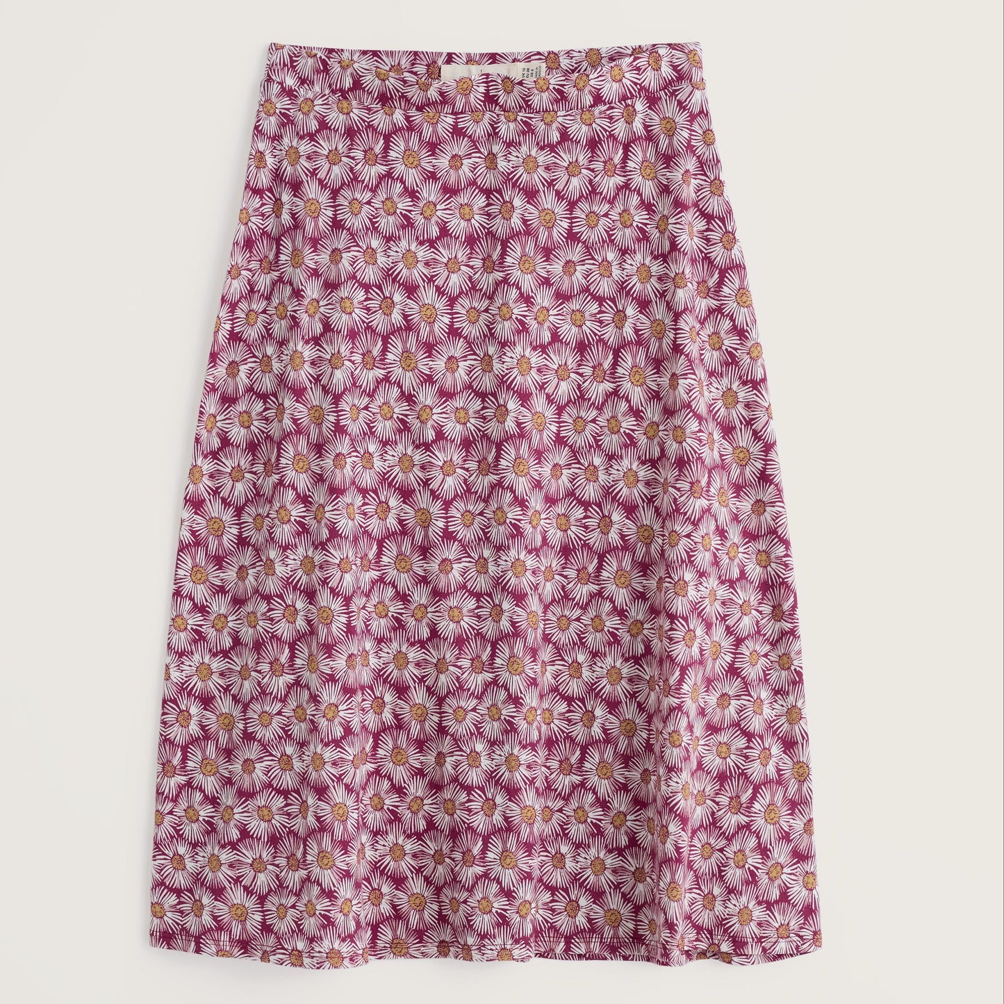 Seasalt Rose Skirt Calf Painted Asters Dark Freesia