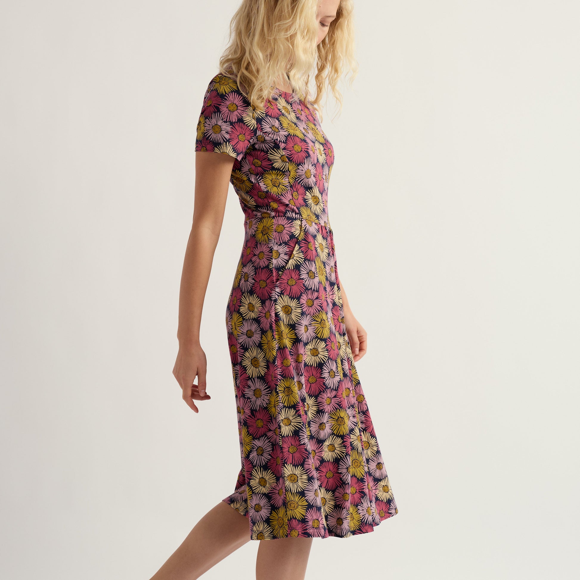 Seasalt Cornwall Cotton Floral Pattern Dress