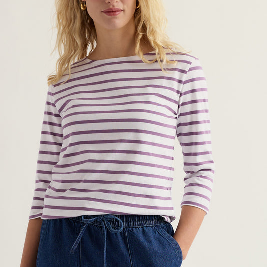 Seasalt Sailor Top Breton Verbena