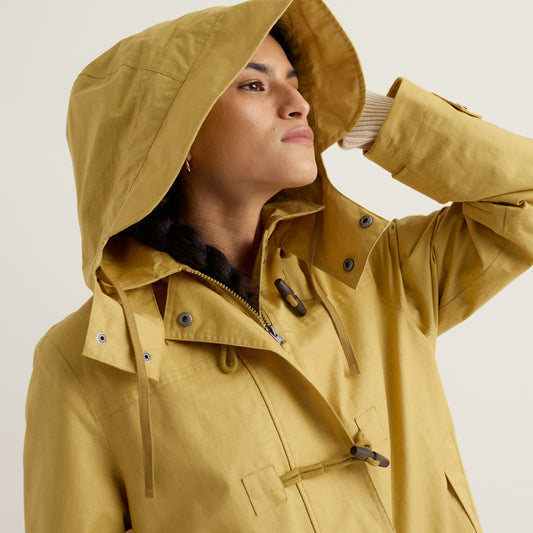 Seasalt Sea rift Coat in Pear