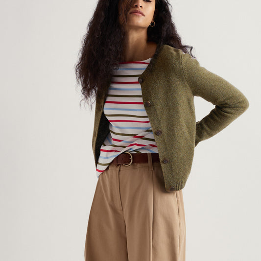 Seasalt Cardigan for women in Olive green