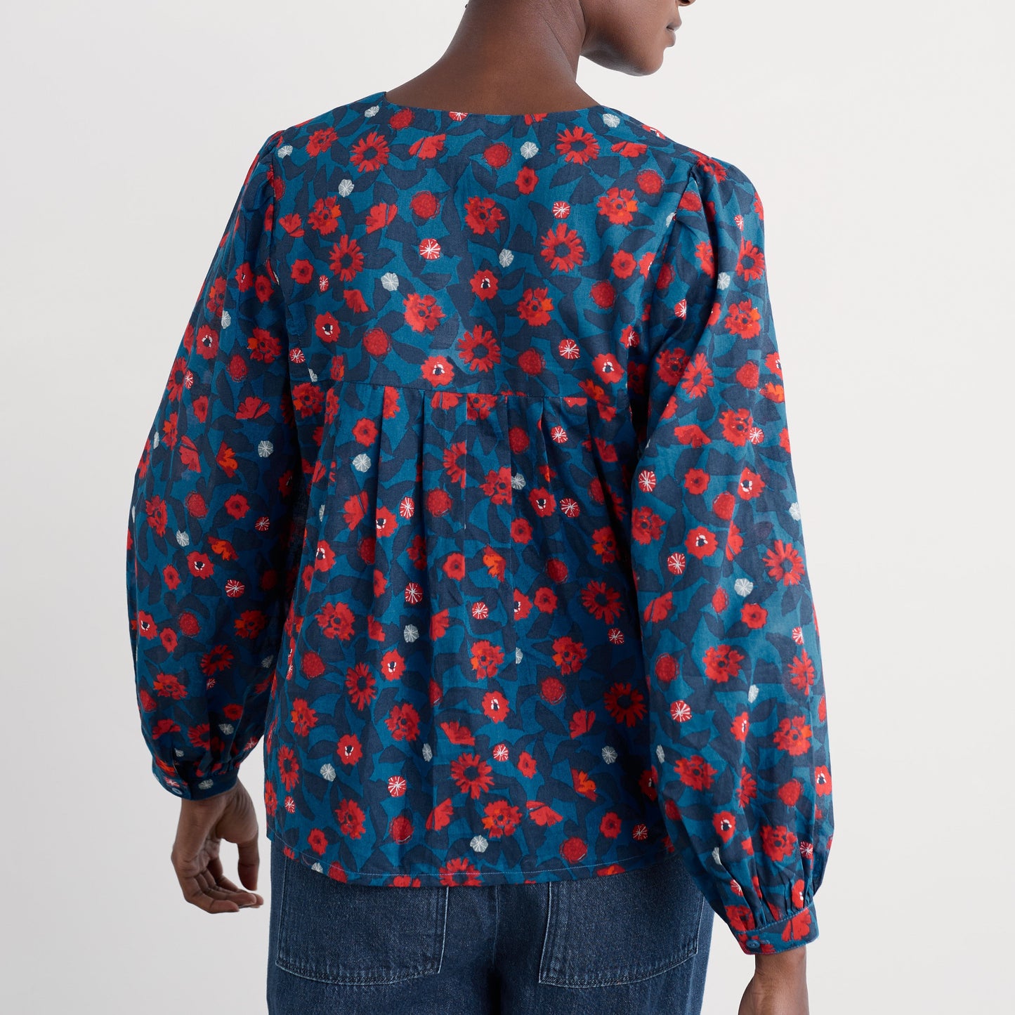 Seasalt Thornapple Shirt Pressed Plants Shore