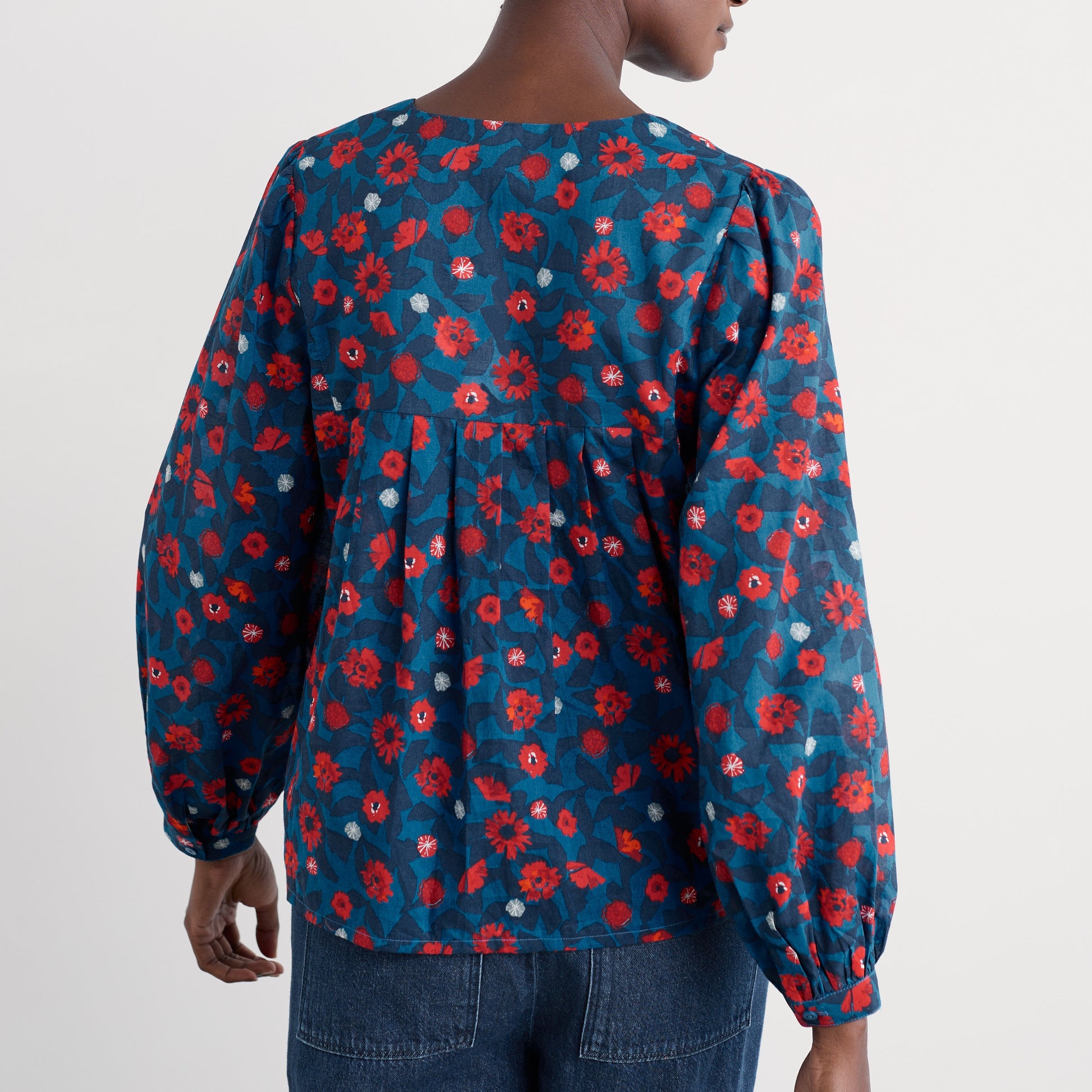 Seasalt Thornapple Shirt Pressed Plants Shore