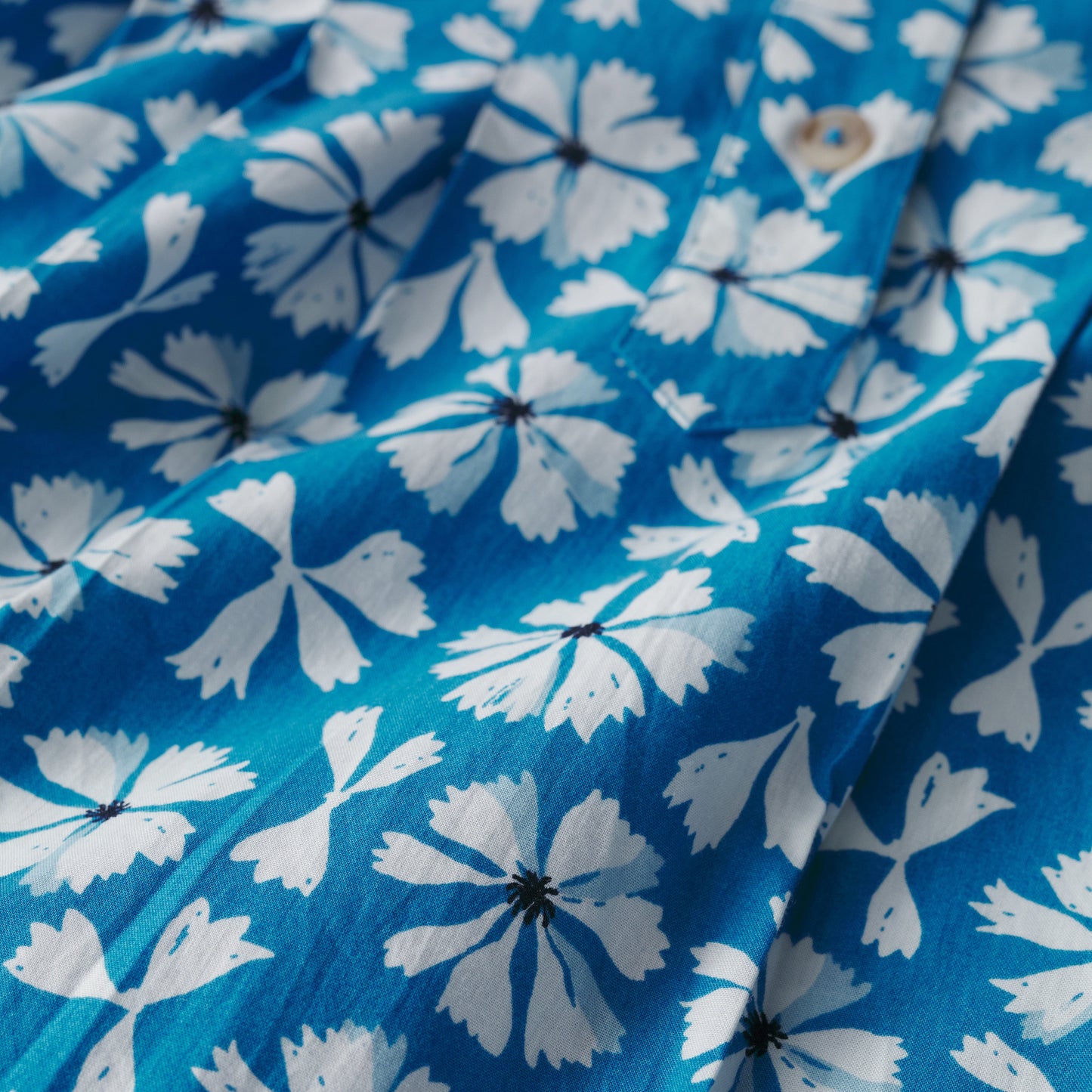 Seasalt Cornwall Bold Cornflower Sailboats Pattern