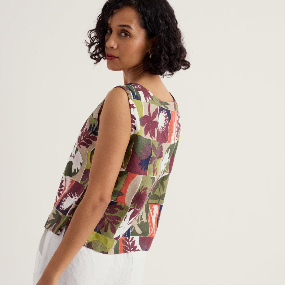 Seasalt Cornwall Colour Study Top in Cacao