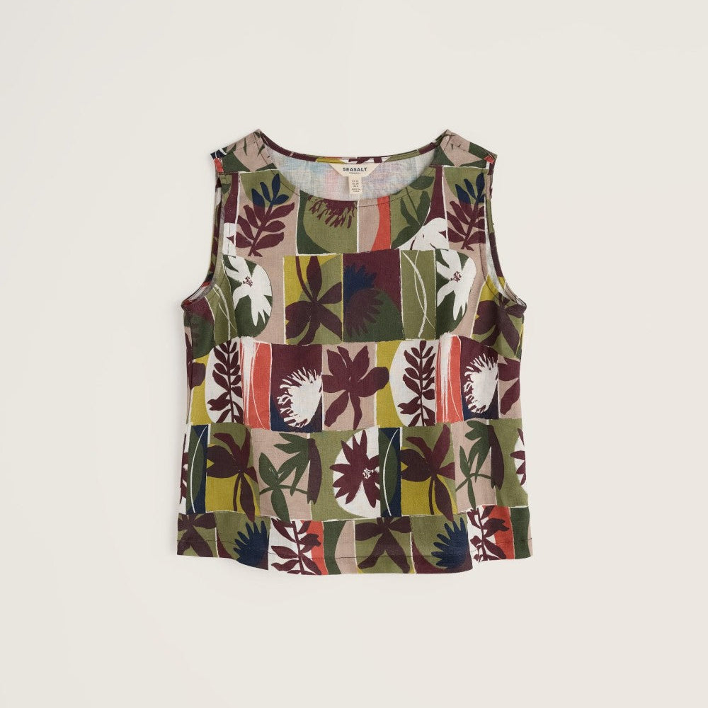 Seasalt Cornwall sleeveless linen top